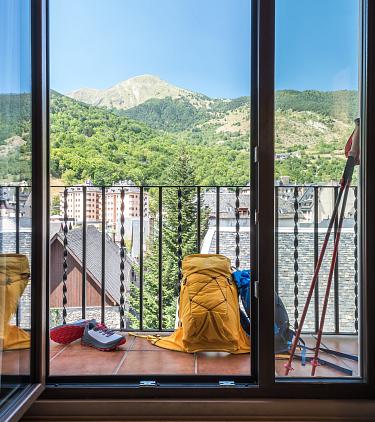 Habitació doble amb balcó i aire condicionat