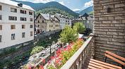 Double room with terrace and river views