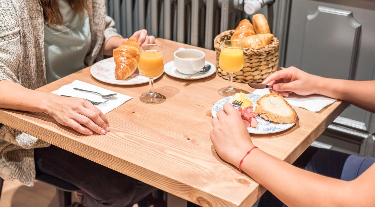 Petit-déjeuner buffet